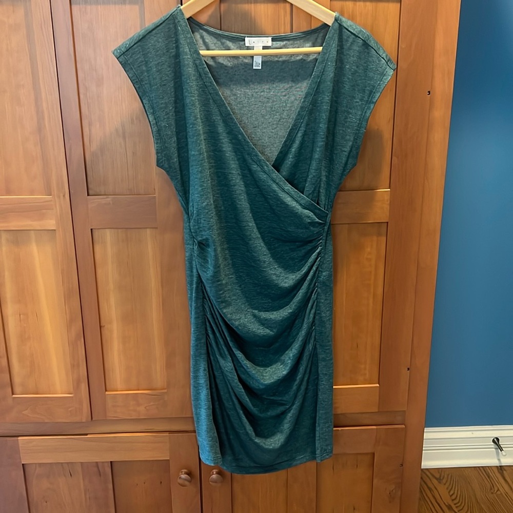 Leith green dress like new